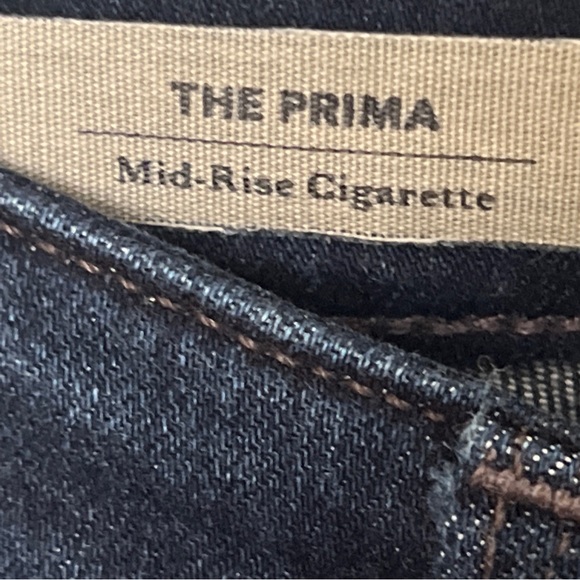 AG Adriano Goldschmidt The Prima Mid Rise cigarette Jeans Sz 28R EUC - Picture 6 of 11